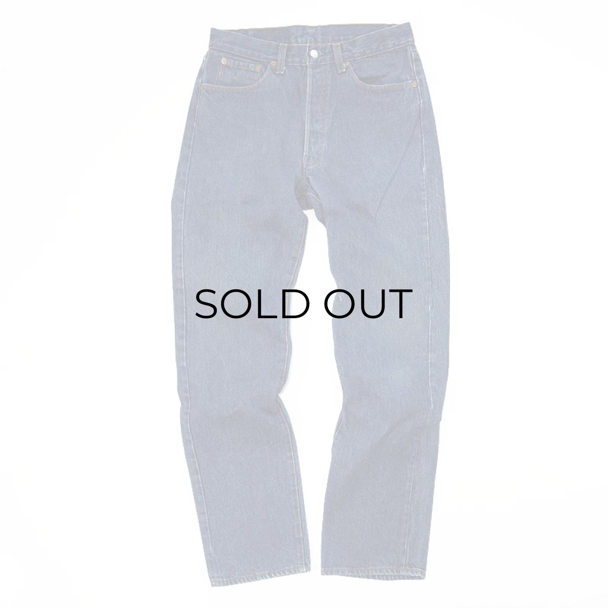 画像2: 80's LEVI'S 501 DENIM PANTS "INSEAM SINGLE" "made in USA" 【W32 程度】 (2)