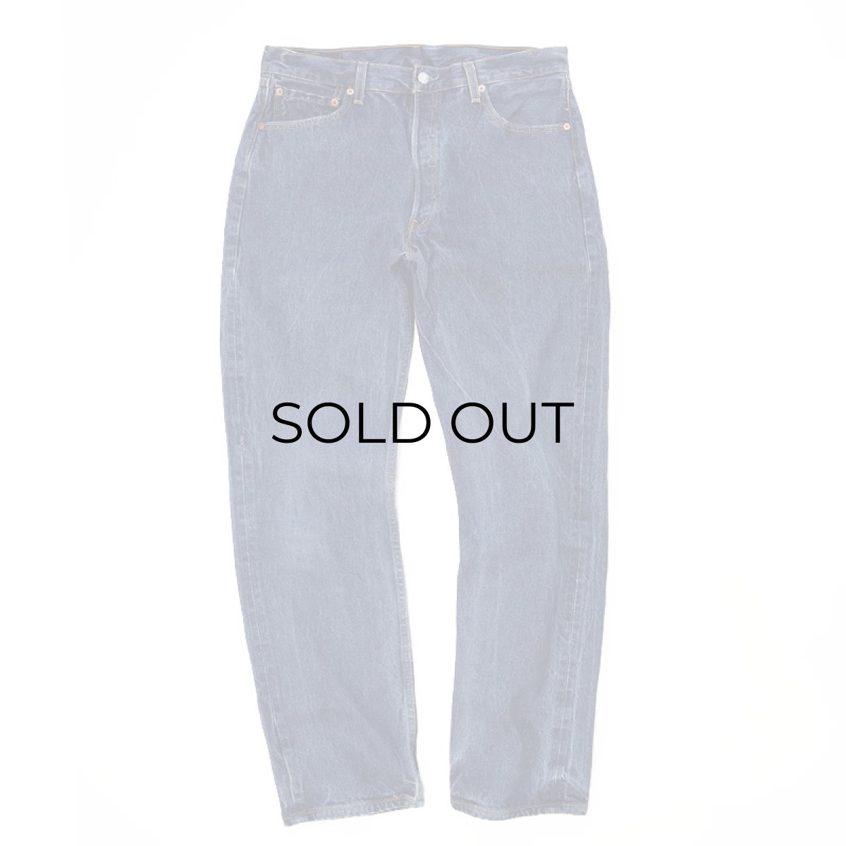 画像2: LEVI'S 501 DENIM PANTS "made in USA" 【W35 程度】 (2)