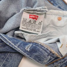 画像8: LEVI'S 501 DENIM PANTS "made in USA" 【W28 程度】 (8)