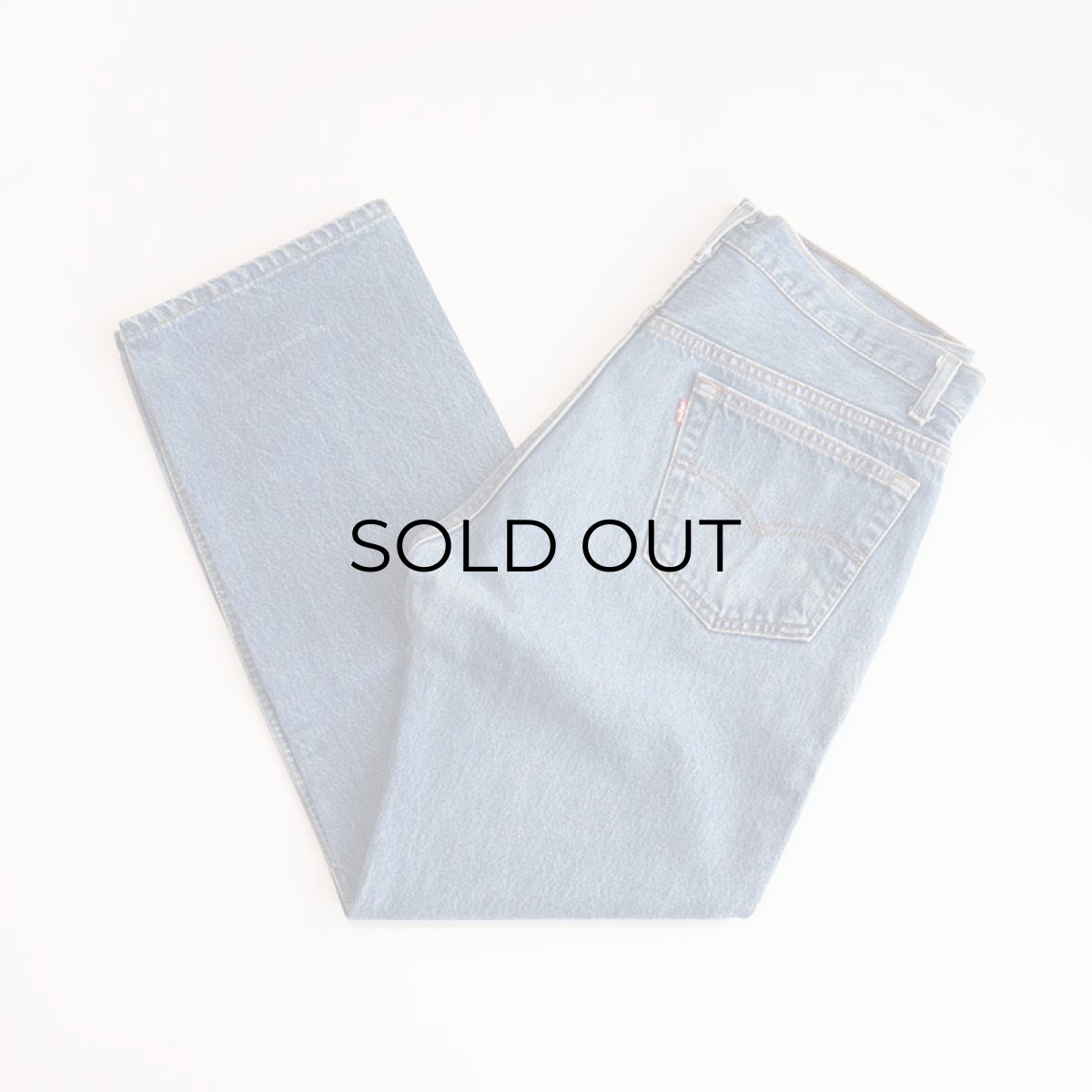 画像1: LEVI'S 501 DENIM PANTS "made in USA" 【W35 x L29 程度】 (1)