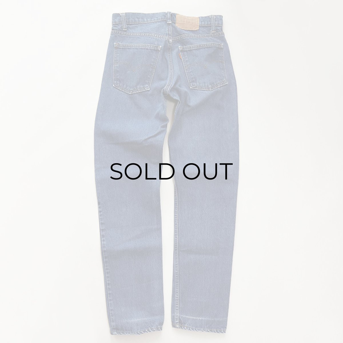 画像4: 80's LEVI'S 505 DENIM PANTS "made in USA" 【W30 程度】 (4)
