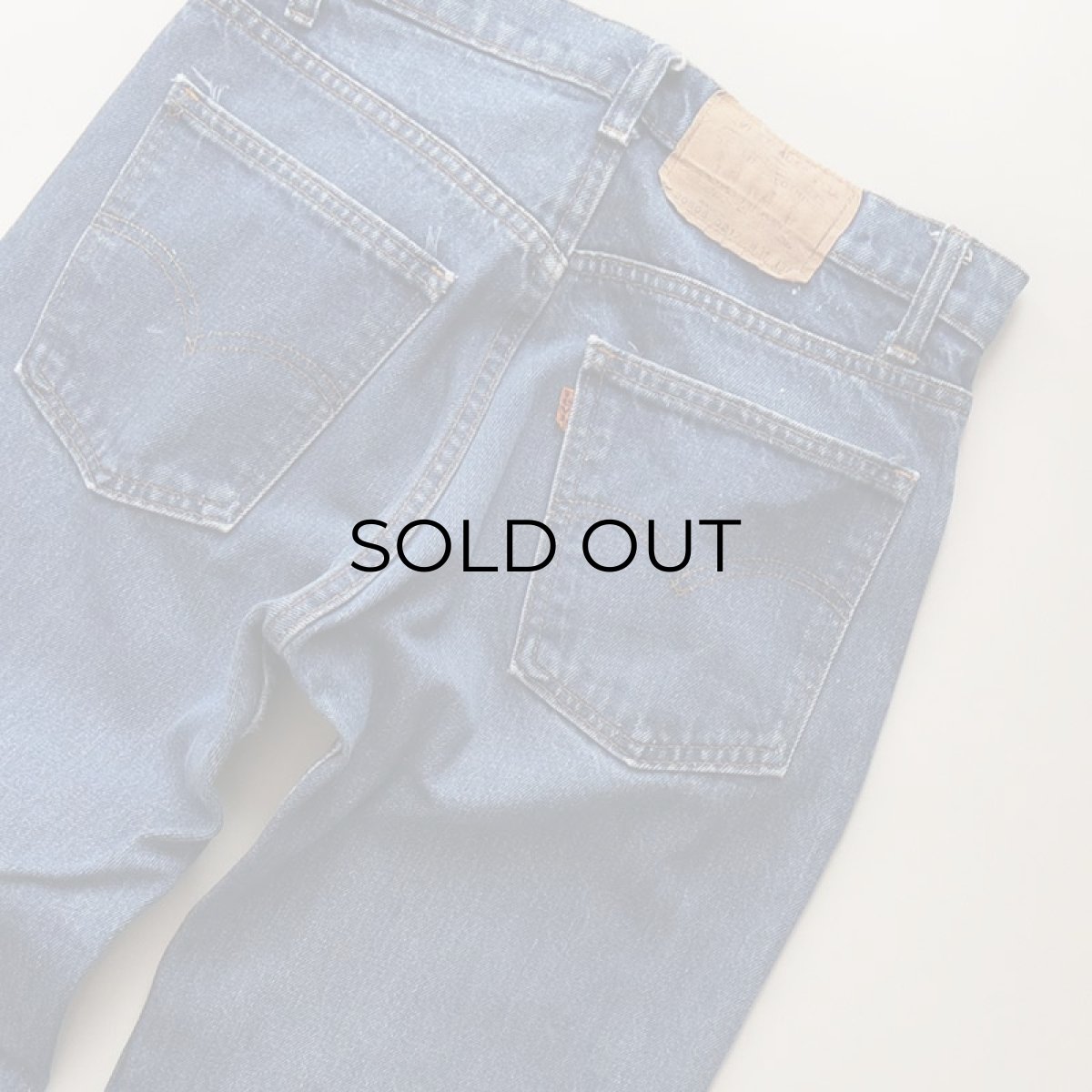 画像9: 80's LEVI'S 505 DENIM PANTS "made in USA" 【W30 程度】 (9)