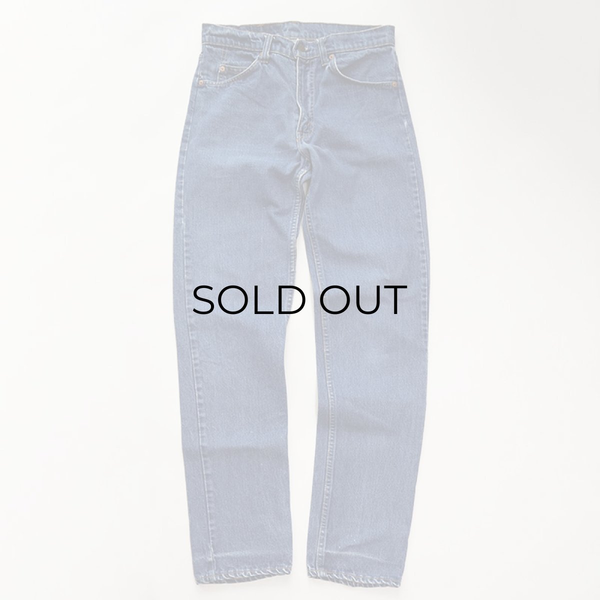 画像2: 80's LEVI'S 505 DENIM PANTS "made in USA" 【W30 程度】 (2)