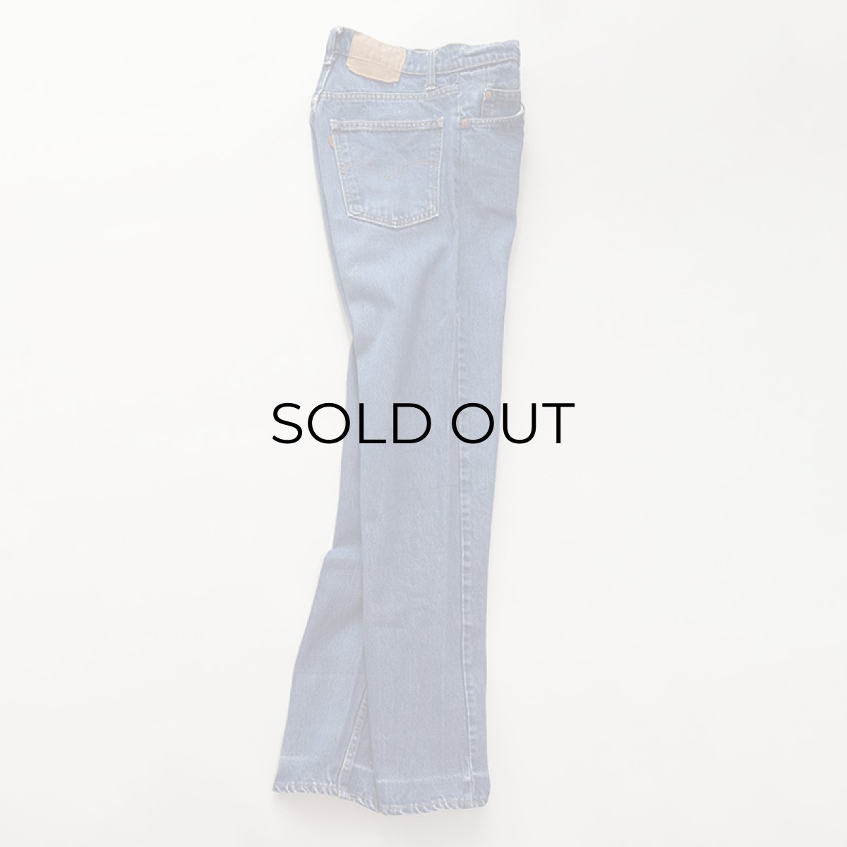 画像3: 80's LEVI'S 505 DENIM PANTS "made in USA" 【W30 程度】 (3)