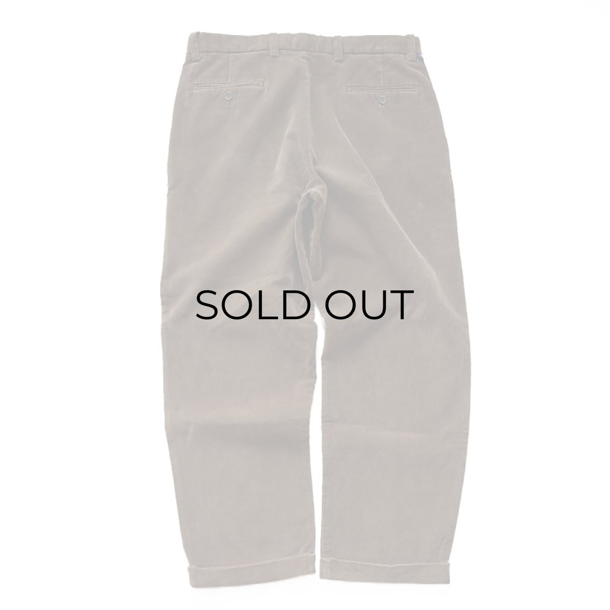 画像3: DOCKERS COTTON CORDUROY TUCK PANTS【W34 x L30 程度】 (3)