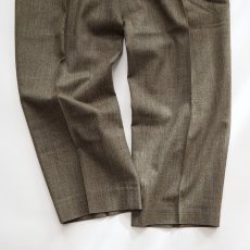 画像5: 90's nordstrom by Clifford Ltd. WOOL CHECK TUCK SLACKS 【W34 x L28.5 程度】 (5)