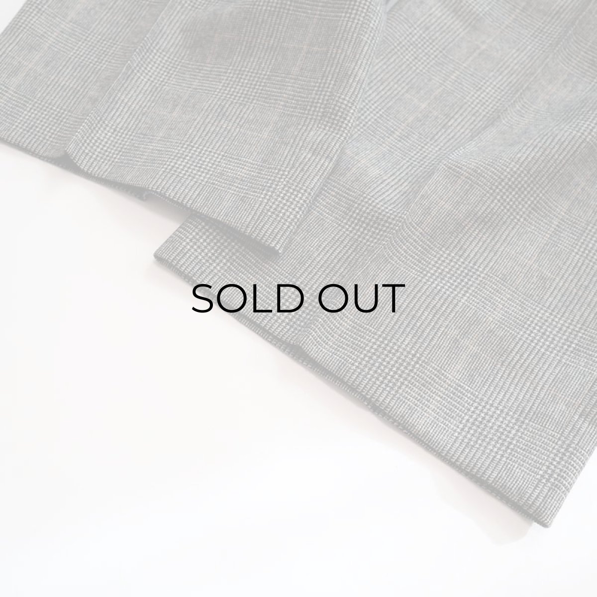 画像7: 〜90's AKA EDDIE BAUER WOOL GLEN CHECK TUCK SLACKS "MADE IN USA"【W33 x L31 程度】 (7)