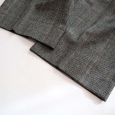 画像7: 〜90's AKA EDDIE BAUER WOOL GLEN CHECK TUCK SLACKS "MADE IN USA"【W33 x L31 程度】 (7)