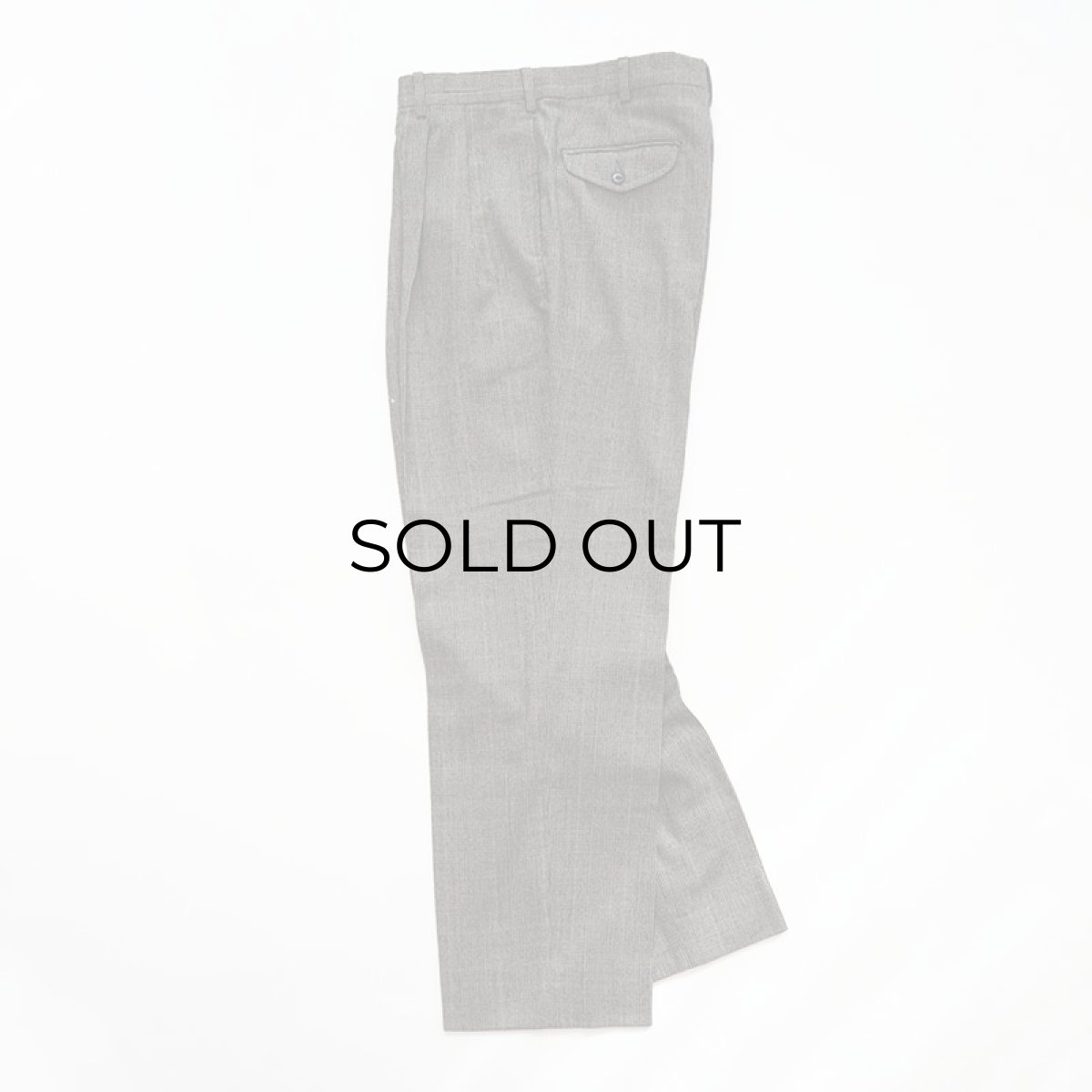 画像2: 〜90's AKA EDDIE BAUER WOOL GLEN CHECK TUCK SLACKS "MADE IN USA"【W33 x L31 程度】 (2)