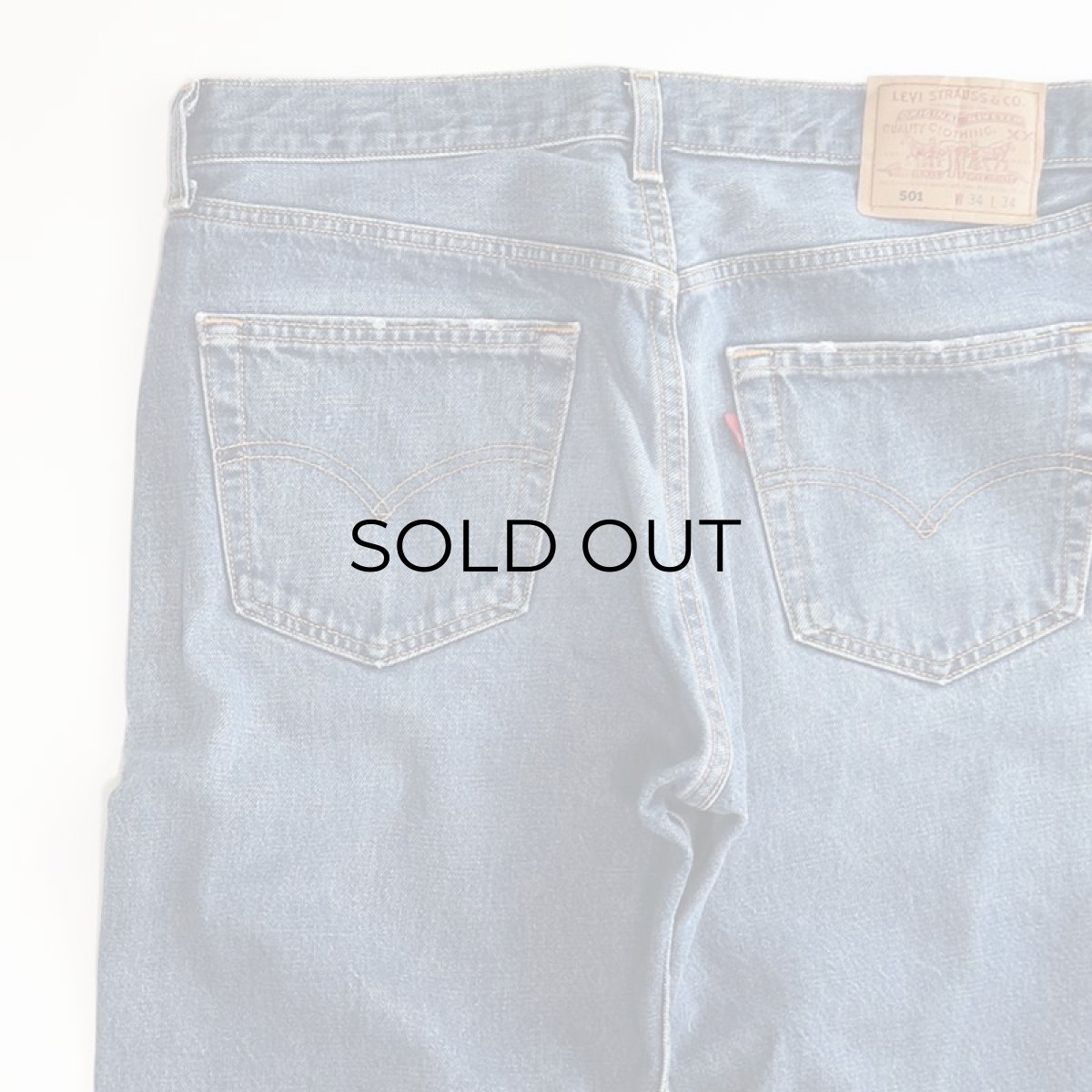 画像6: LEVI'S 501 DENIM PANTS "made in USA" 【W34 x L34.5 程度】 (6)