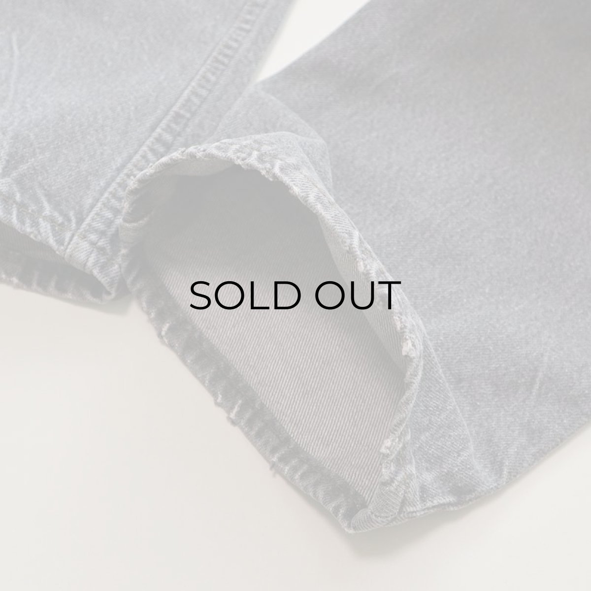 画像13: LEVI'S 501 BLACK DENIM PANTS "made in USA" 【W36 x L33 程度】 (13)