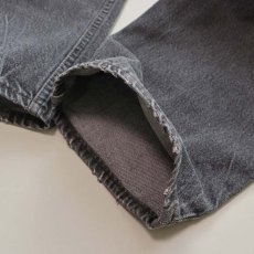 画像13: LEVI'S 501 BLACK DENIM PANTS "made in USA" 【W36 x L33 程度】 (13)