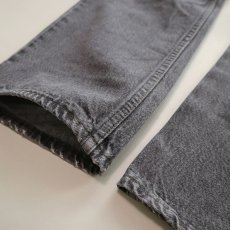 画像11: LEVI'S 501 BLACK DENIM PANTS "made in USA" 【W36 x L33 程度】 (11)