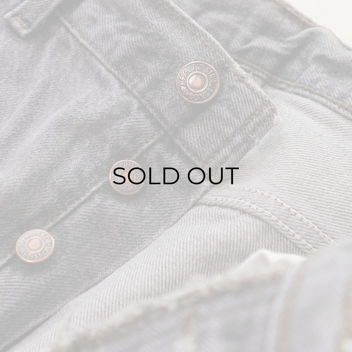 画像8: LEVI'S 501 BLACK DENIM PANTS "made in USA" 【W36 x L33 程度】 (8)
