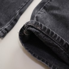 画像10: LEVI'S 517 BLACK DENIM BOOTS CUT PANTS "made in USA" 【W30 程度】 (10)