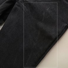 画像10: LEVI'S 517 BLACK DENIM BOOTS CUT PANTS "made in USA" 【W31 程度】 (10)