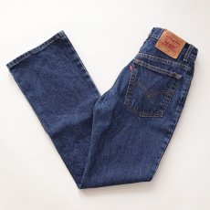 画像1: LEVI'S 517 DENIM BOOTS CUT PANTS "made in USA" 【W31 程度】 (1)