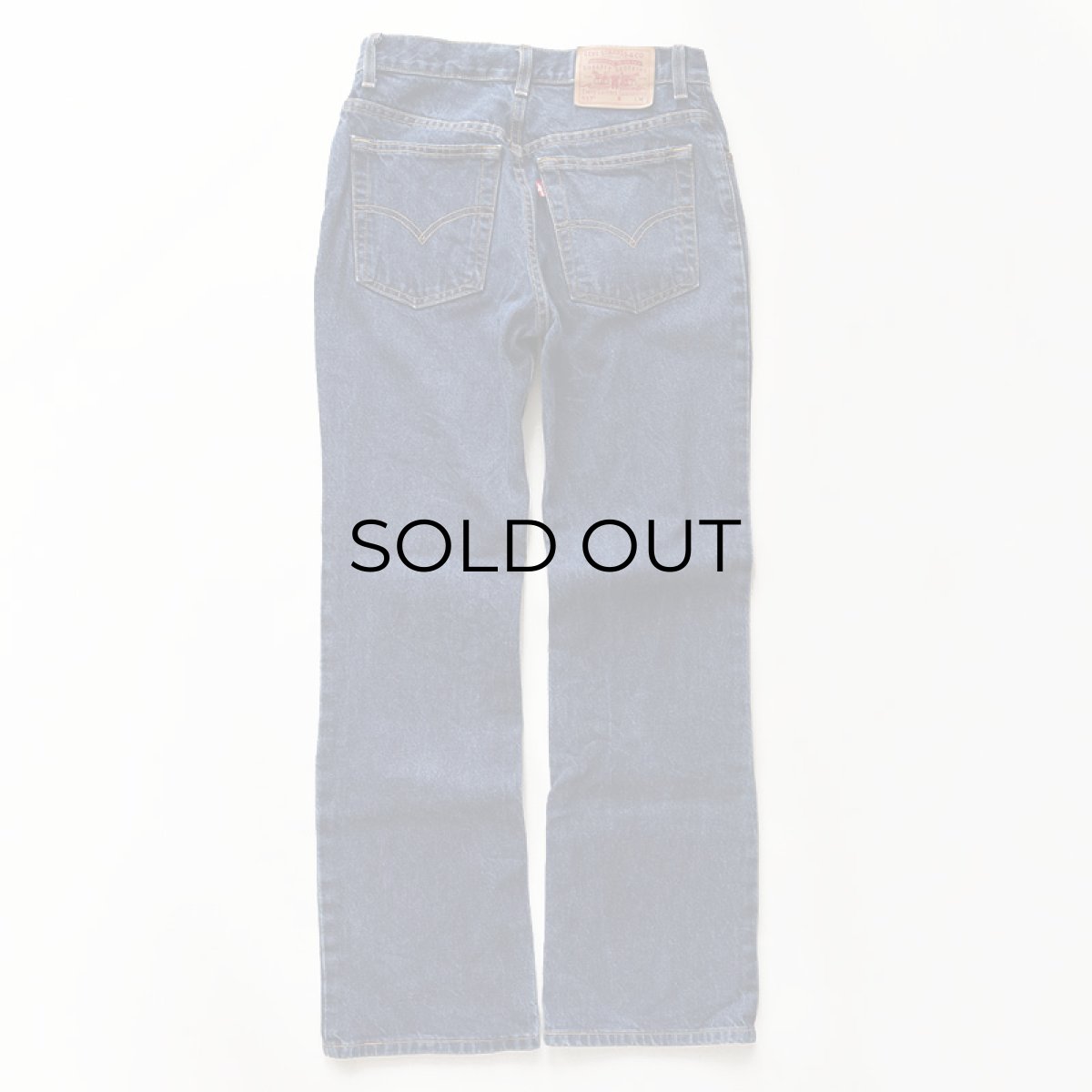 画像4: LEVI'S 517 DENIM BOOTS CUT PANTS "made in USA" 【W31 程度】 (4)