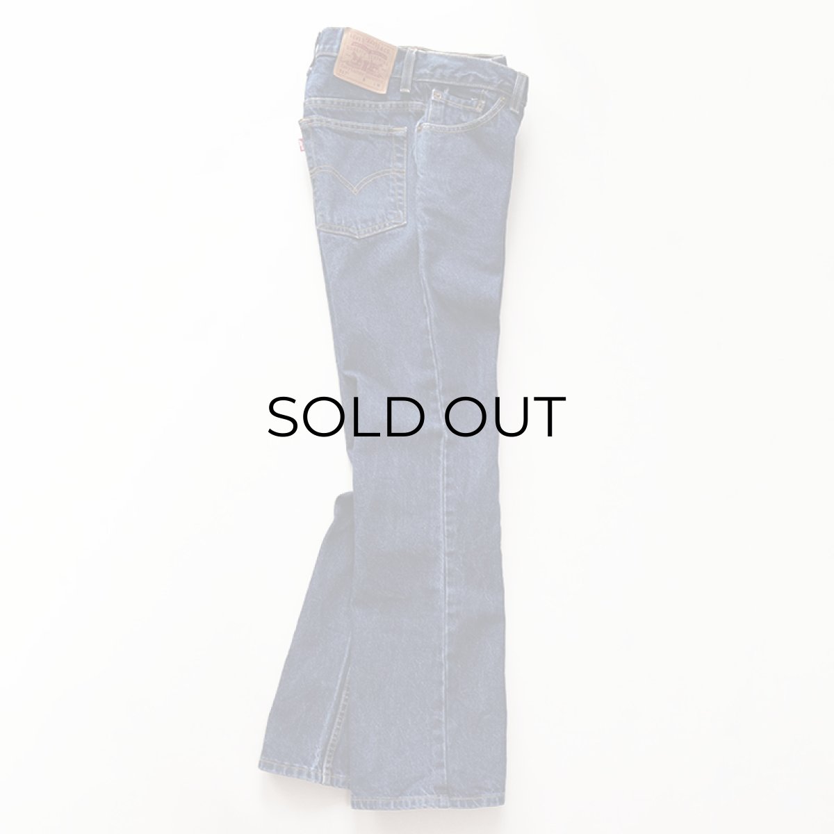 画像3: LEVI'S 517 DENIM BOOTS CUT PANTS "made in USA" 【W31 程度】 (3)