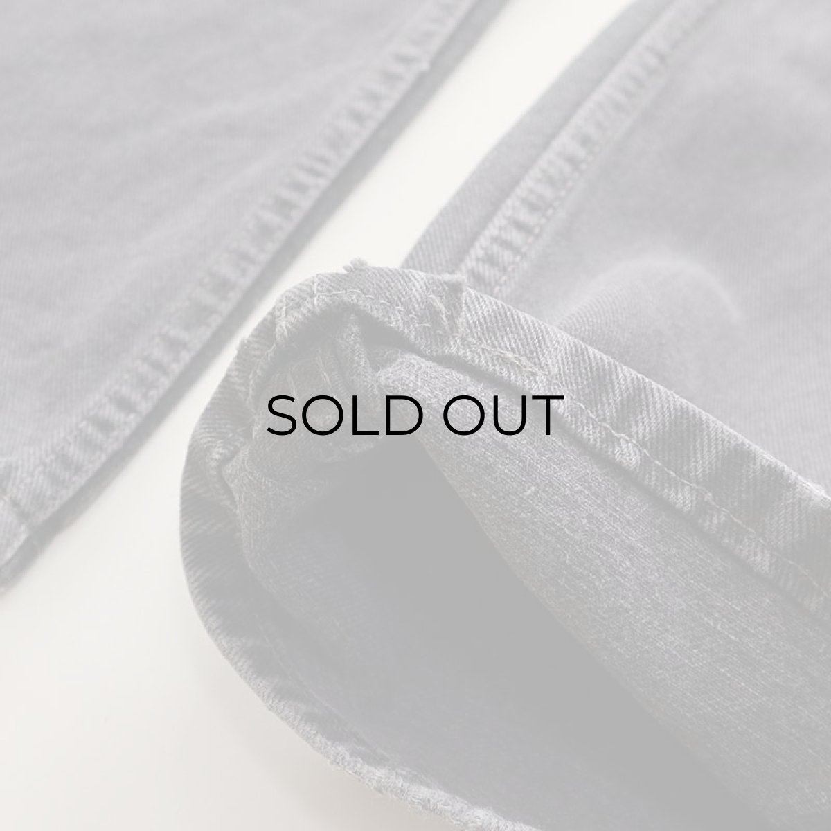 画像10: LEVI'S 505 BLACK DENIM PANTS "made in CANADA" 【W32 程度】 (10)