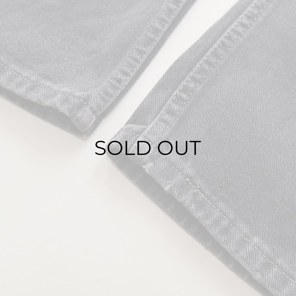 画像11: LEVI'S 505 BLACK DENIM PANTS "made in CANADA" 【W32 程度】 (11)