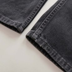 画像11: LEVI'S 505 BLACK DENIM PANTS "made in CANADA" 【W32 程度】 (11)