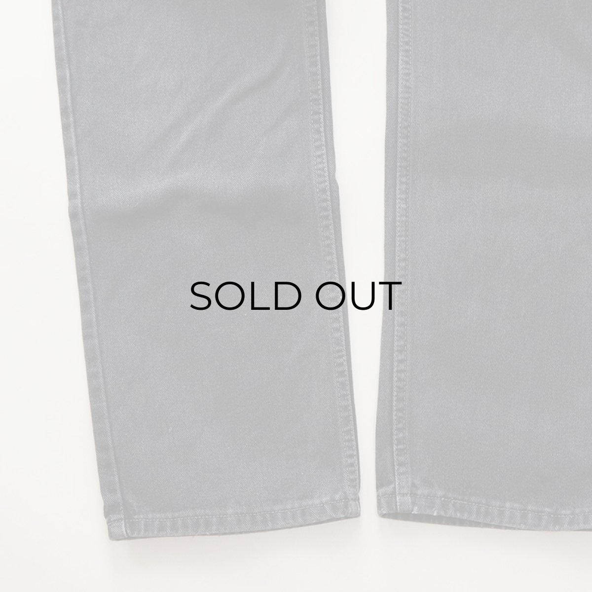 画像7: LEVI'S 505 BLACK DENIM PANTS "made in CANADA" 【W32 程度】 (7)