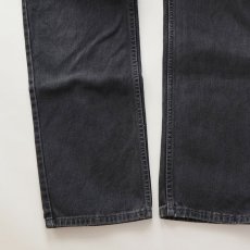 画像7: LEVI'S 505 BLACK DENIM PANTS "made in CANADA" 【W32 程度】 (7)