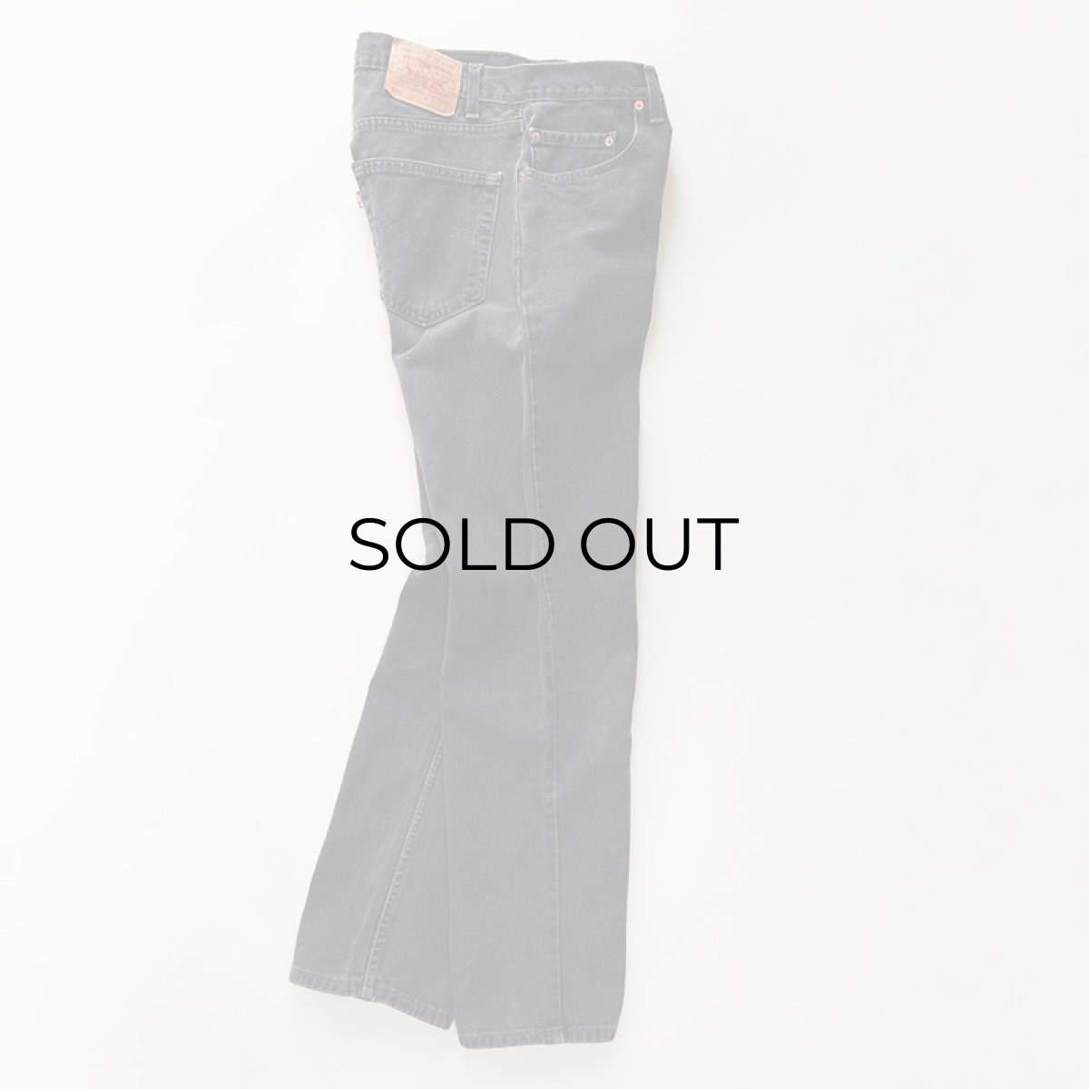 画像3: LEVI'S 505 BLACK DENIM PANTS "made in CANADA" 【W32 程度】 (3)