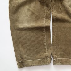 画像5: Faconnable COTTON WIDE WALE CORDUROY TUCK PANTS【W33 x L29 程度】 (5)