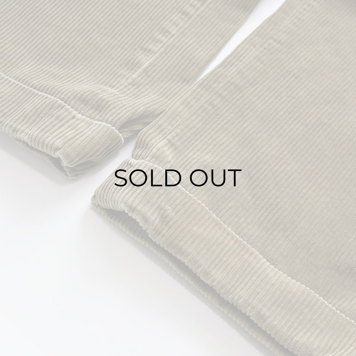 画像7: Faconnable COTTON WIDE WALE CORDUROY TUCK PANTS【W33 x L29 程度】 (7)