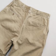 画像7: 60's US ARMY COTTON KHAKI TROUSERS "TAPERED CUSTOM" 【W30 程度】 (7)