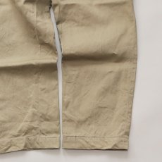 画像5: 60's US ARMY COTTON KHAKI TROUSERS "TAPERED CUSTOM" 【W30 程度】 (5)