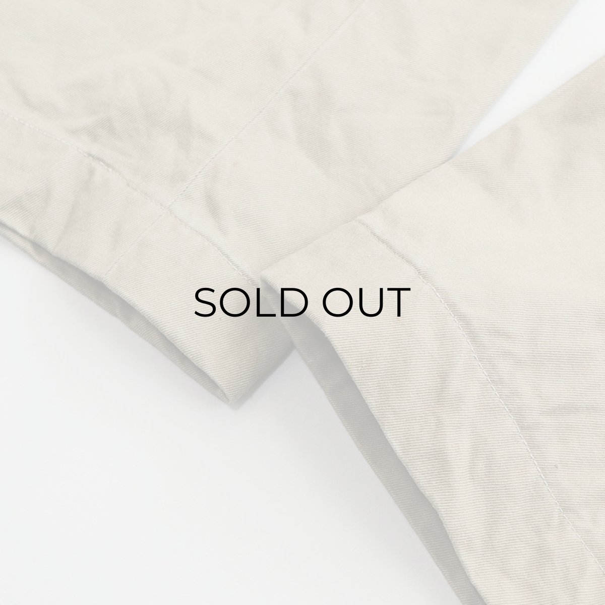 画像6: 60's US ARMY COTTON KHAKI TROUSERS "TAPERED CUSTOM" 【W30 程度】 (6)