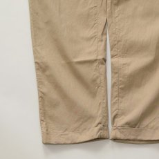 画像5: 〜50's UNKNOWN BRAND COTTON TWILL TUCK WORK PANTS 【W28 程度】 (5)