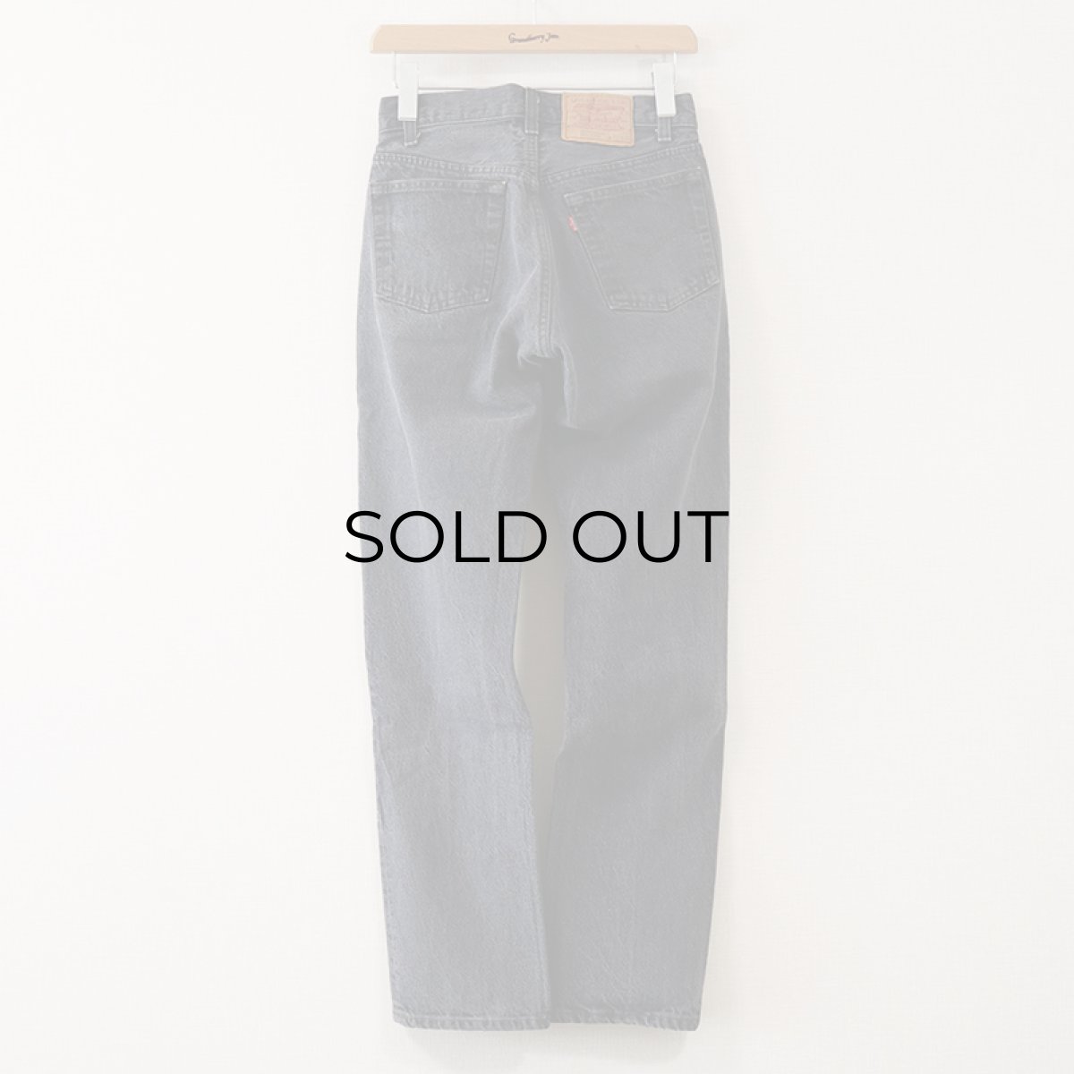 画像3: 80's LEVI'S 501 BLACK DENIM PANTS "made in USA" "INSEAM SINGLE"【W28 x L30 程度】 (3)