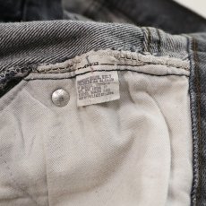 画像10: 80's LEVI'S 501 BLACK DENIM PANTS "made in USA"【W33 x L36 程度】 (10)