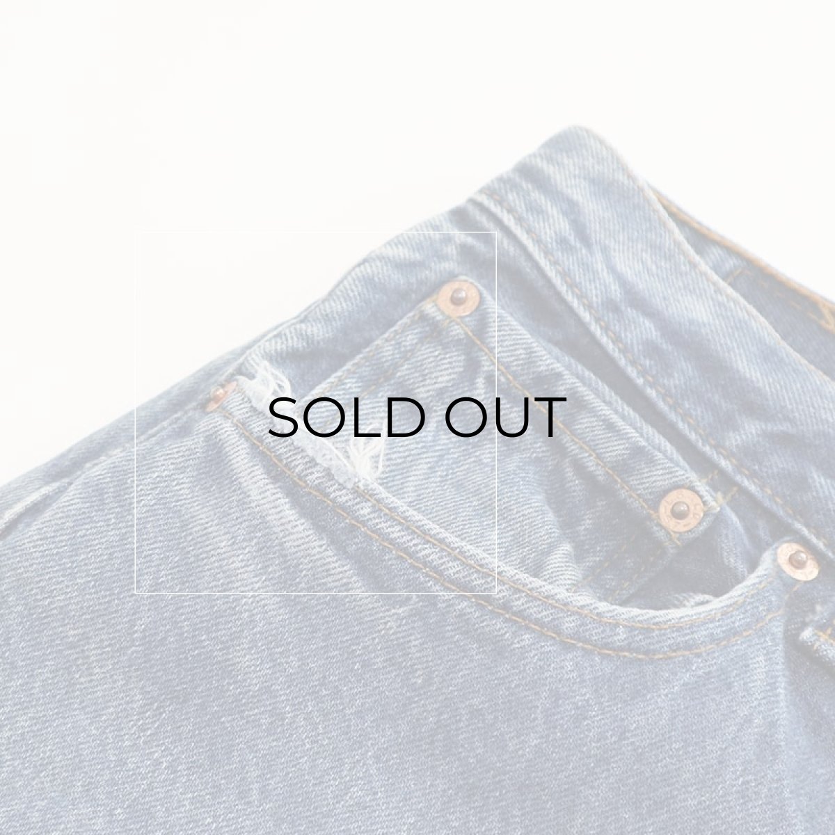 画像14: LEVI'S 501 DENIM PANTS "made in USA" 【W35 x L35 程度】 (14)