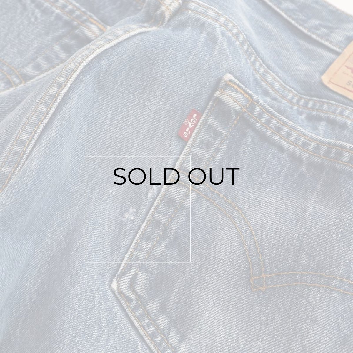 画像16: LEVI'S 501 DENIM PANTS "made in USA" 【W35 x L35 程度】 (16)