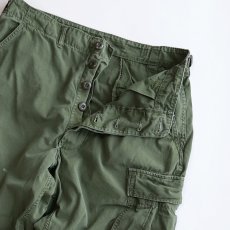 画像4: 60's US ARMY COTTON POPLIN JUNGLE FATIGUE CARGO PANTS "3rd MODEL"【MEDIUM-REGULAR】 (4)