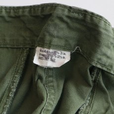 画像9: 60's US ARMY COTTON POPLIN JUNGLE FATIGUE CARGO PANTS "3rd MODEL"【MEDIUM-REGULAR】 (9)