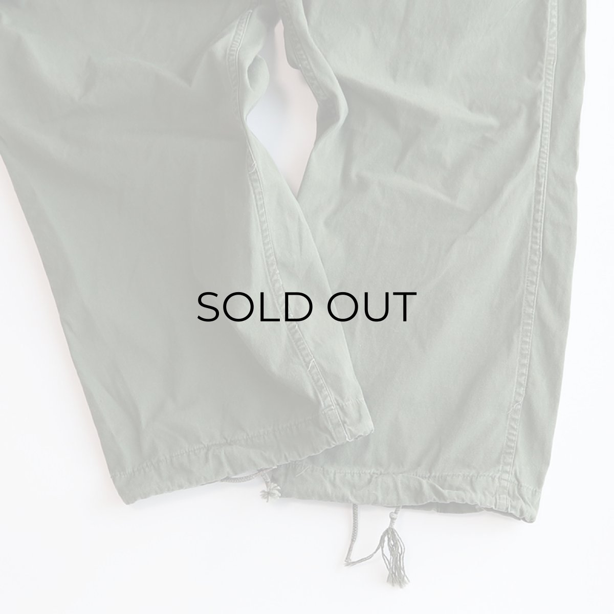 画像5: 60's US ARMY COTTON POPLIN JUNGLE FATIGUE CARGO PANTS "3rd MODEL"【MEDIUM-REGULAR】 (5)