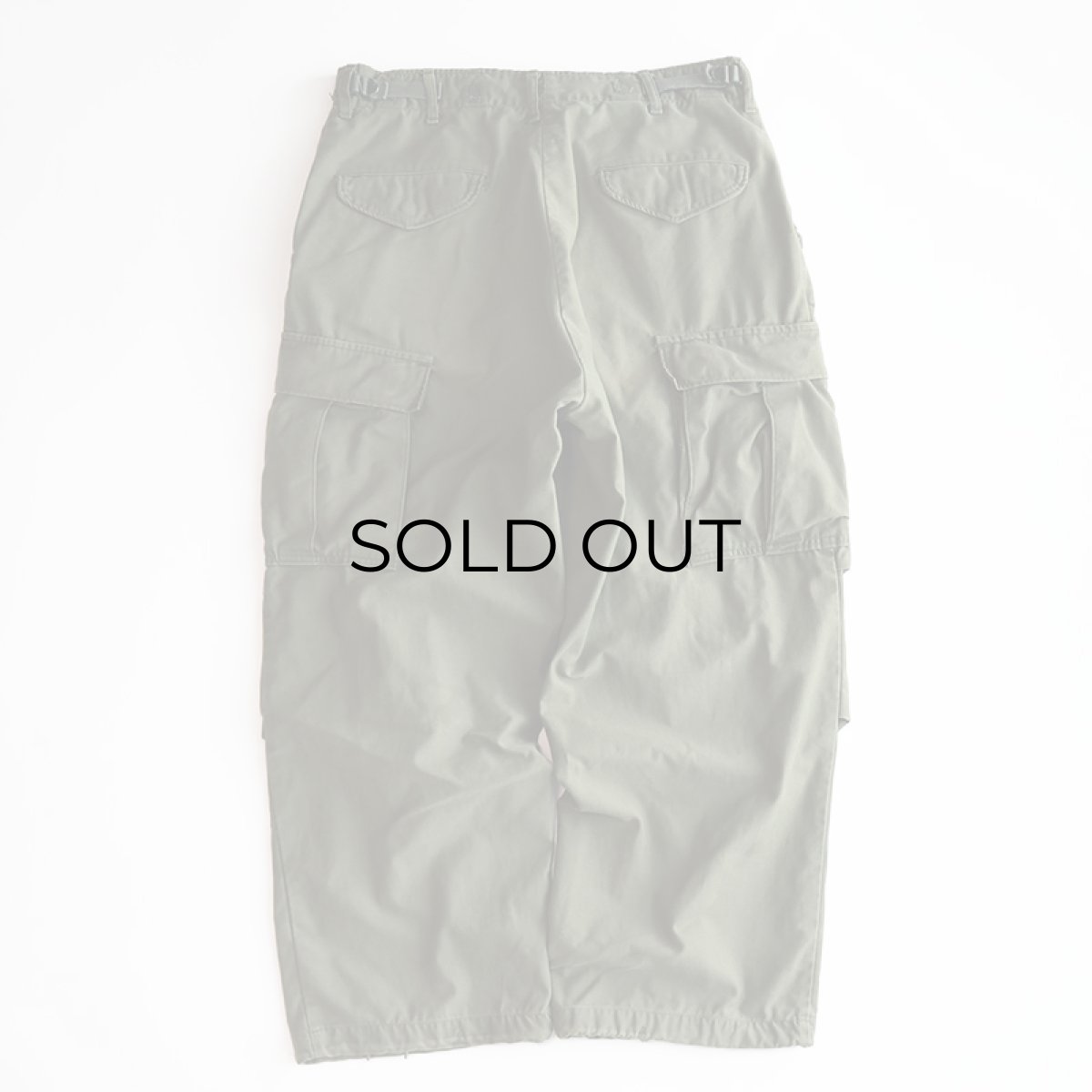 画像3: 70's US ARMY M-65 COTTON NYLON COLD WEATHER FIELD CARGO PANTS【SMALL-SHORT】 (3)