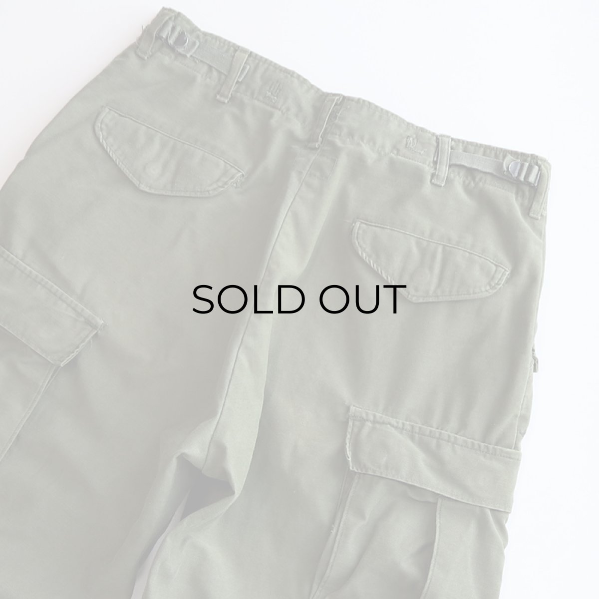画像7: 70's US ARMY M-65 COTTON NYLON COLD WEATHER FIELD CARGO PANTS【SMALL-SHORT】 (7)