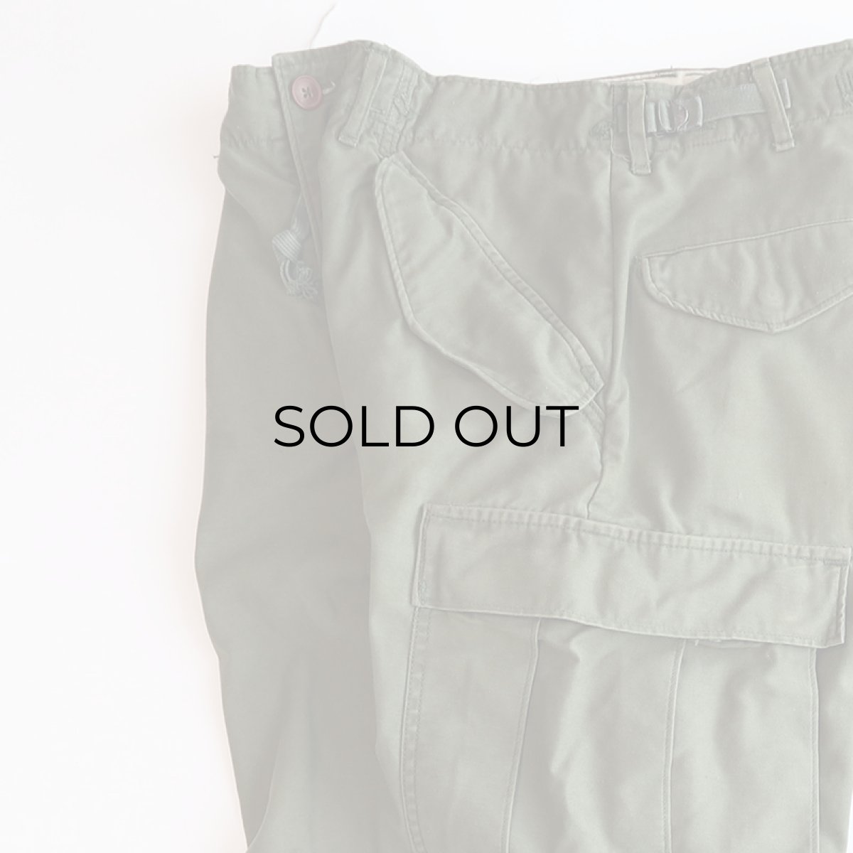 画像5: 70's US ARMY M-65 COTTON NYLON COLD WEATHER FIELD CARGO PANTS【SMALL-SHORT】 (5)