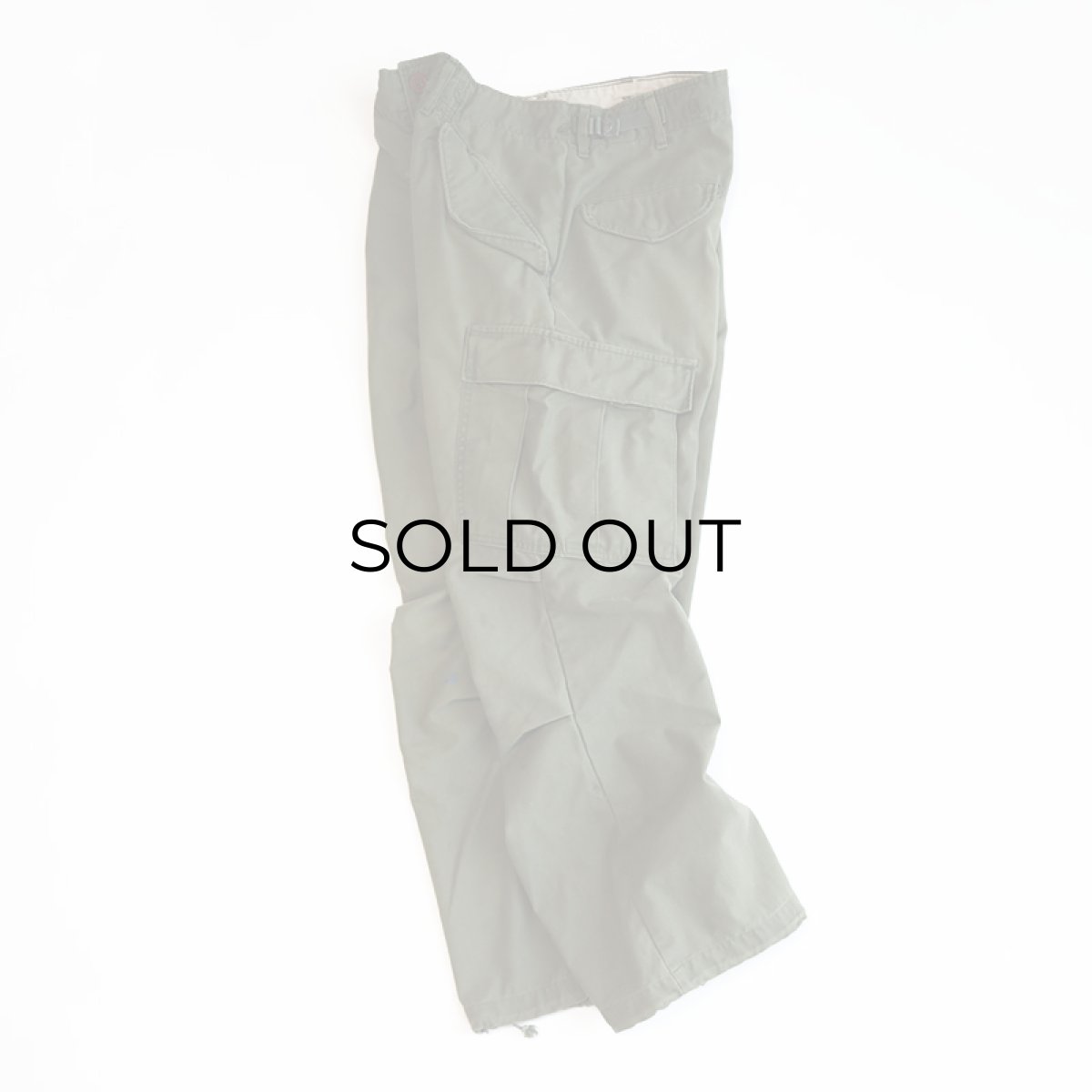 画像2: 70's US ARMY M-65 COTTON NYLON COLD WEATHER FIELD CARGO PANTS【SMALL-SHORT】 (2)