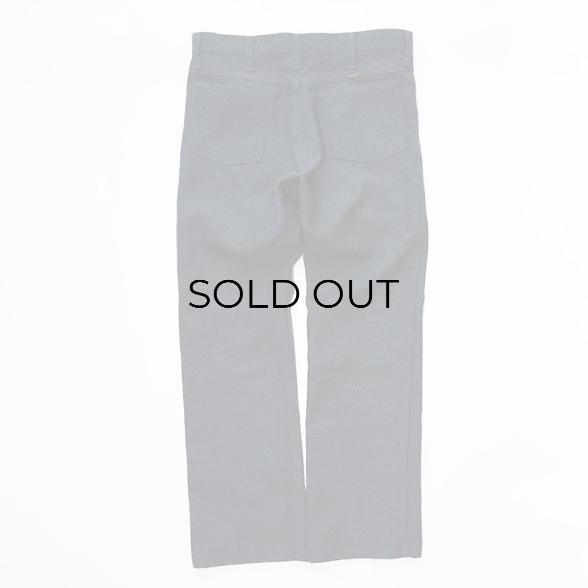 画像3: WRANGLER "WRANCHER" POLYESTER BOOTS CUT PANTS 【Size : W33 x L30 】  (3)