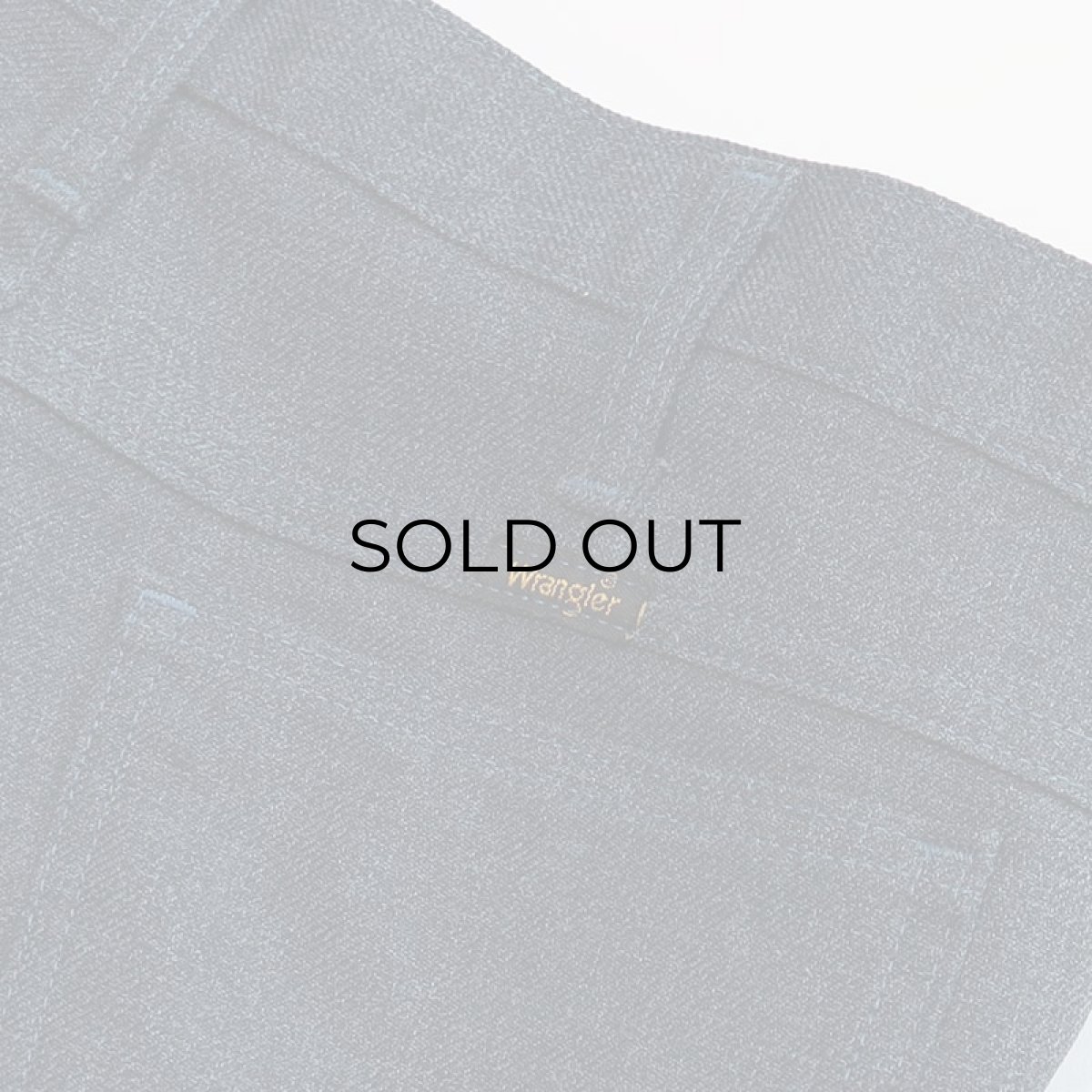 画像9: WRANGLER "WRANCHER" POLYESTER BOOTS CUT PANTS 【Size : W33 x L30 】  (9)