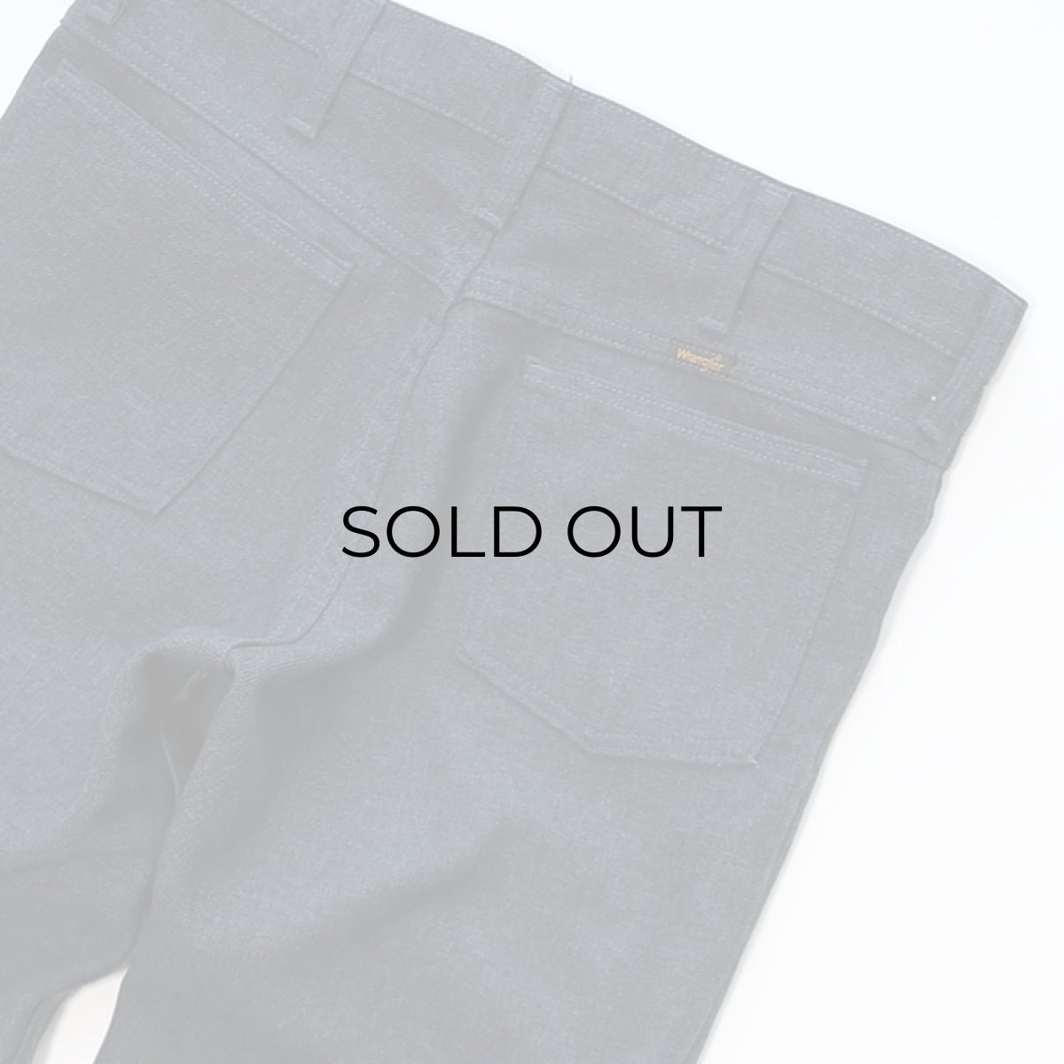 画像6: WRANGLER "WRANCHER" POLYESTER BOOTS CUT PANTS 【Size : W33 x L30 】  (6)