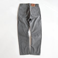 画像4: LEVI'S 501 GRAY DENIM PANTS "made in USA" 【W31 x L30 程度】 (4)